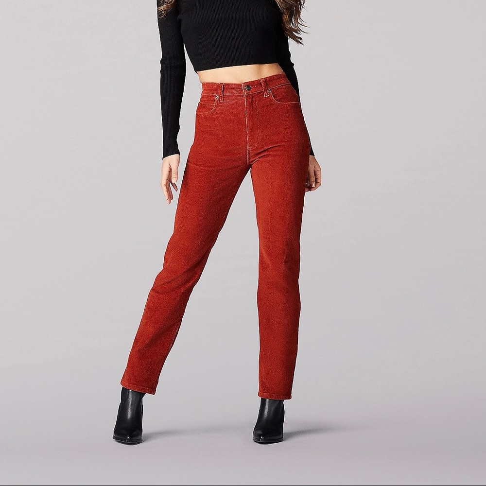 Lee Vintage Modern high rise corduroy pants